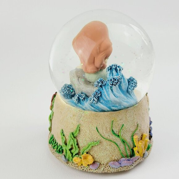 Precious Moments Little Mermaid Musical Snow Globe c. 2013 Wonderful Things - Picture 3 of 12